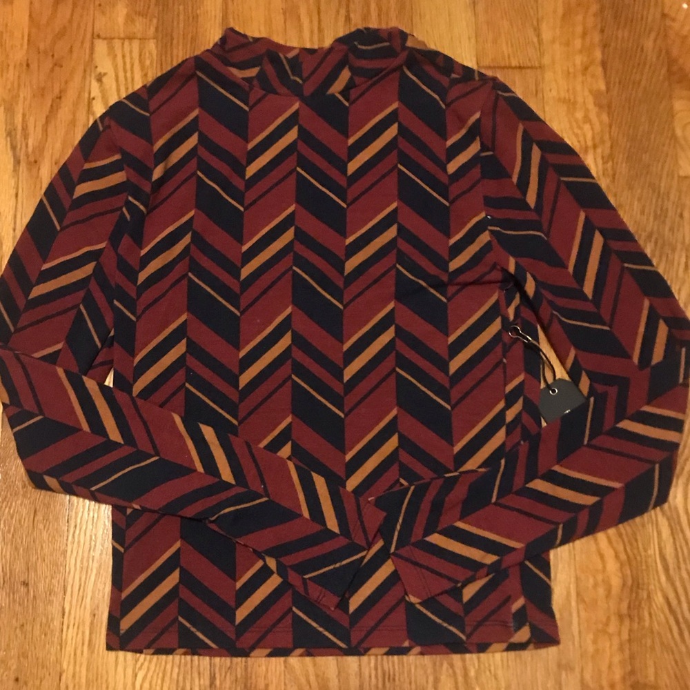 Retro hippie turtleneck